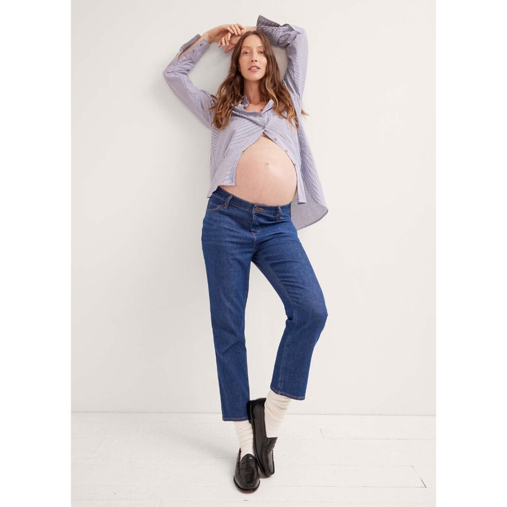 Hatch Straight Leg Maternity Jean Size 29